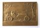 Plaque Bronze Medaille Automobile Club Basco B&eacute;arnais Auto Cars Art D&eacute;co Medal