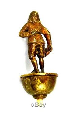 Poire électrique interrupteur Bronze Homme chapeau