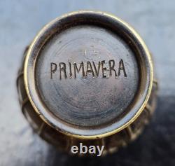 Primavera Vase Miniature Bronze Decor Art Deco Émaillé Cigales 1930