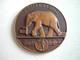 Rare Médaille Bronze Art Déco 1924 Paris Athletisme Du Concours D'art Mascaux