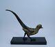 Régule Patine Bronze Animalier Faisant Style Art Déco Pheasant Bird Spelter
