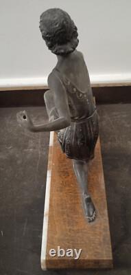 SCULPTURE Danseuse Femme Anonyme Style Art Déco Circa année 1920