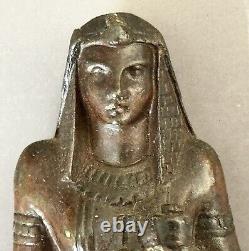 Sceau Cachet Ancien Bronze Egyptomania Art Déco Collection Egyptologie