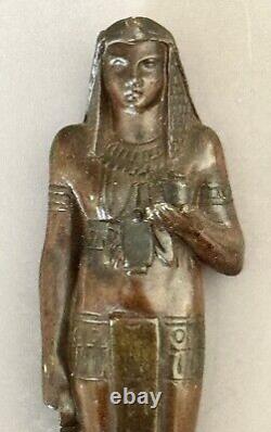 Sceau Cachet Ancien Bronze Egyptomania Art Déco Collection Egyptologie