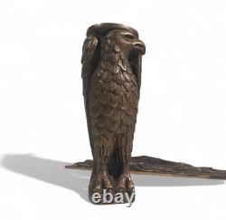 Sceau Cachet Coupe papier Bronze AIGLE Signés CHENUS design art déco sculpture