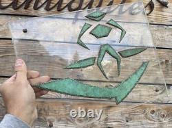 Sculpture Art Deco Art Moderne Bronze Ancien Plaque Ethnique