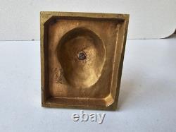 Sculpture Christ rédempteur en Bronze Signé J. DORLIA Art déco Années 30's
