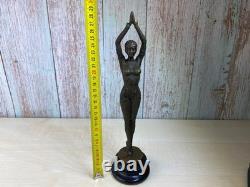 Sculpture Danseuse en bronze Art Déco Starfish Dancer d'après Demetre Chiparus