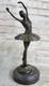 Sculpture En Bronze Art Déco De Danseuse Gipsy Chiparus 13 Ballerine Fille Sexy