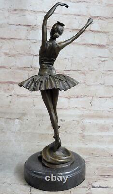 Sculpture En Bronze Art Déco De Danseuse Gipsy Chiparus 13 Ballerine Fille Sexy