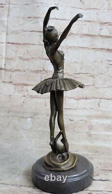 Sculpture En Bronze Art Déco De Danseuse Gipsy Chiparus 13 Ballerine Fille Sexy