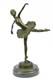 Sculpture En Bronze De Danseuse Ballerine Milo Art D&eacute;co Fran&ccedil;aise