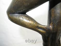 Sculpture art déco signée RUTH RICHARD, intitulée Arbrisseau bronze 52cm