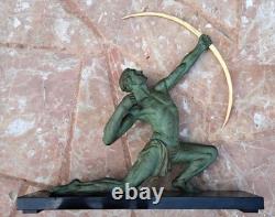 Sculpture en bronze 1920-1930 Art déco Jean de Roncourt