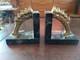 Serre Livres Art Deco Louis Albert Carvin En Bronze Oiseaux Branches Non Signe
