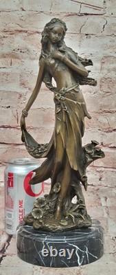 SignéeKassinDaydream Fille Bronze Sculpture Art Déco Nouveau Marbre Figurine