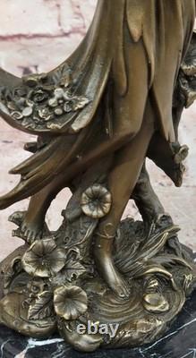 SignéeKassinDaydream Fille Bronze Sculpture Art Déco Nouveau Marbre Figurine