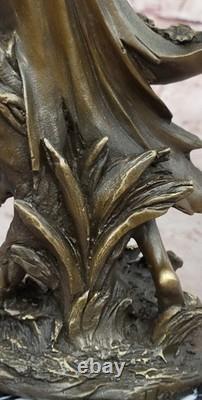 SignéeKassinDaydream Fille Bronze Sculpture Art Déco Nouveau Marbre Figurine