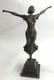 Statue Figurine De Danseur Art D&eacute;co Sign&eacute;e D. H. Chiparus En Bronze D&eacute;cor Nr