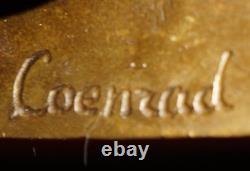 Statue Sculpture Aigle Oiseau Animalier Style Art Deco Style Art Nouveau Bronze