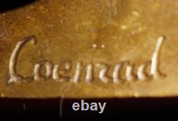 Statue Sculpture Aigle Oiseau Animalier Style Art Deco Style Art Nouveau Bronze