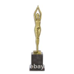 Statue Sculpture Bronze Art Déco Nouveau Danseuse StarFish DC-18 Moderne