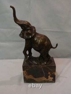 Statue Sculpture Elephant Animalier Style Art Deco Style Art Nouveau Bronze mass