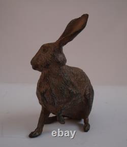 Statue Sculpture Lapin Lievre Animalier Chasse Style Art Deco Style Art Nouveau Statue Sculpture Lapin Lievre Animalier Chasse Style Art Deco Style Art Nouveau