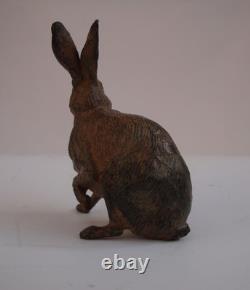 Statue Sculpture Lapin Lievre Animalier Chasse Style Art Deco Style Art Nouveau Statue Sculpture Lapin Lievre Animalier Chasse Style Art Deco Style Art Nouveau
