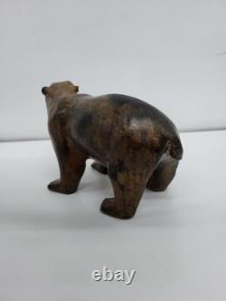 Statue Sculpture Ours Animalier Style Art Deco Style Art Nouveau Bronze massif S