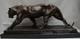 Statue Sculpture Panthere Animalier Style Art Deco Style Art Nouveau Bronze Mass