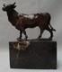 Statue Sculpture Taureau Animalier Style Art Deco Style Art Nouveau Bronze Massi