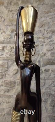 Statue art déco en Bronze Karl Hagenauer 1 m60 cm