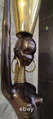 Statue art déco en Bronze Karl Hagenauer 1 m60 cm