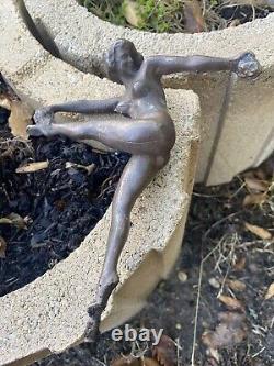 Statue bronze art deco