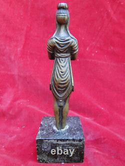 Statuette bronze Sujet féminin Art Nouveau Art Déco XX°