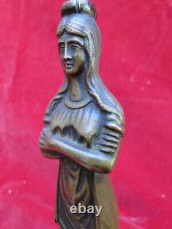 Statuette bronze Sujet féminin Art Nouveau Art Déco XX°