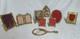 Très Beau Lot De Cadres Photos Et Miroir Style Art Déco Rare, En Bronze