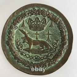 Vide-poche ou plat décoratif en bronze Art Déco Max Le Verrier MX165